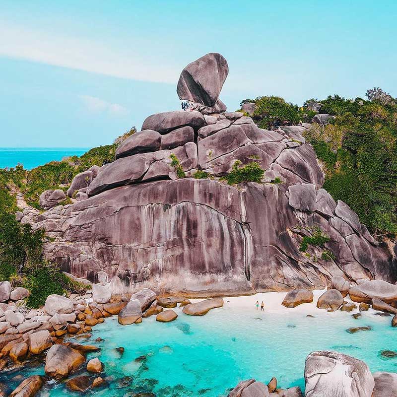 Similan islands from Sarasin pier 1-day tour /B/